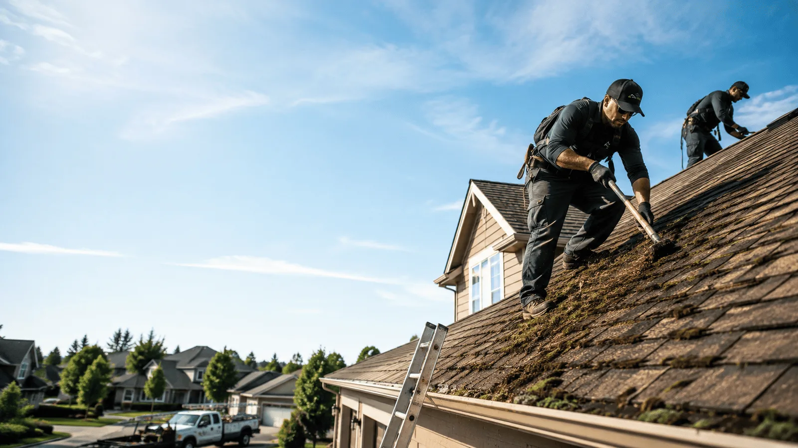 Roof Moss Removal in Normalville, PA near me